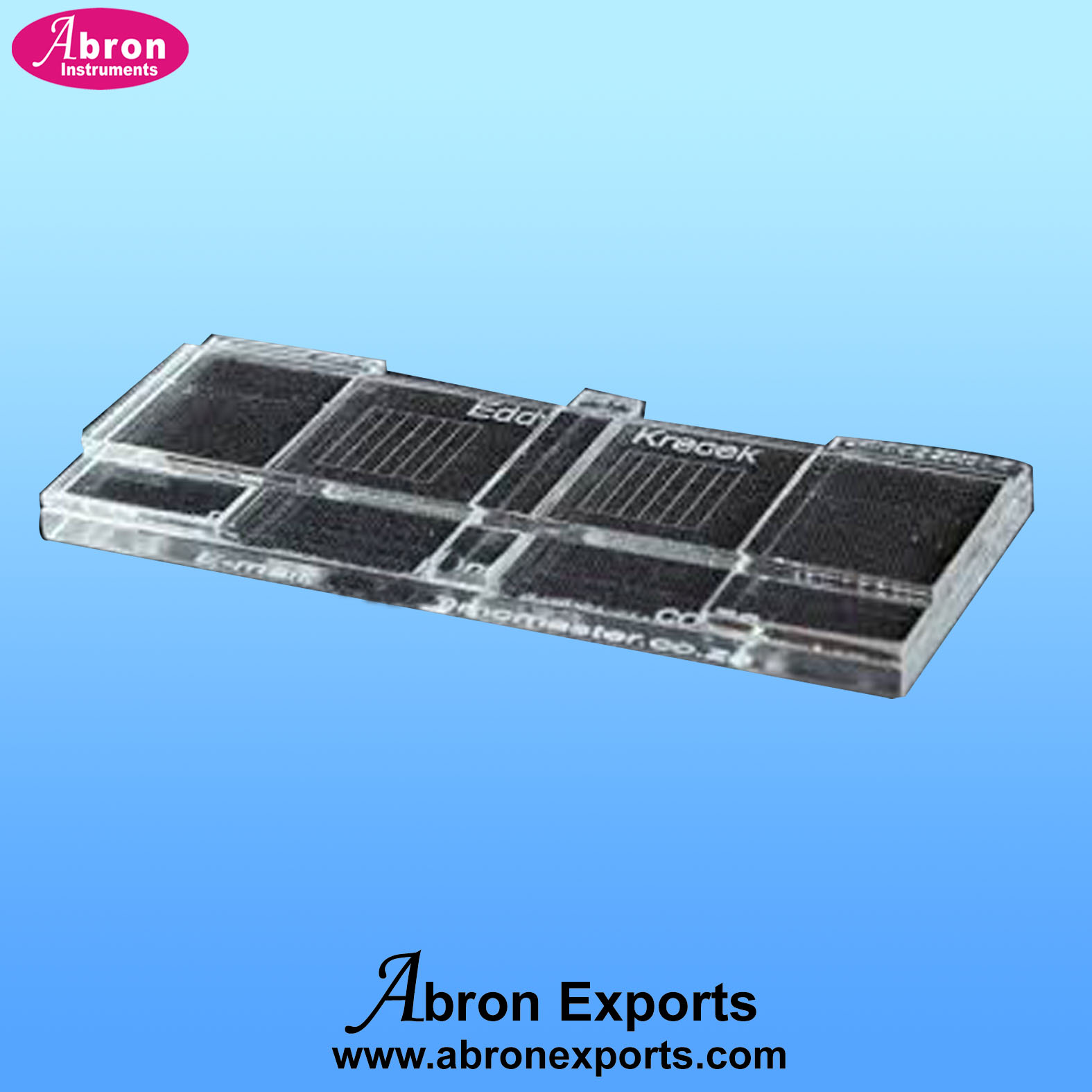 Egg counting Mc Master slide double chamber or single chamber perspex MCmaster Insect Abron AB-92MC2